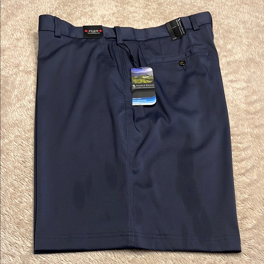 PEBBLE BEACH Dry Luxe Performance Shorts